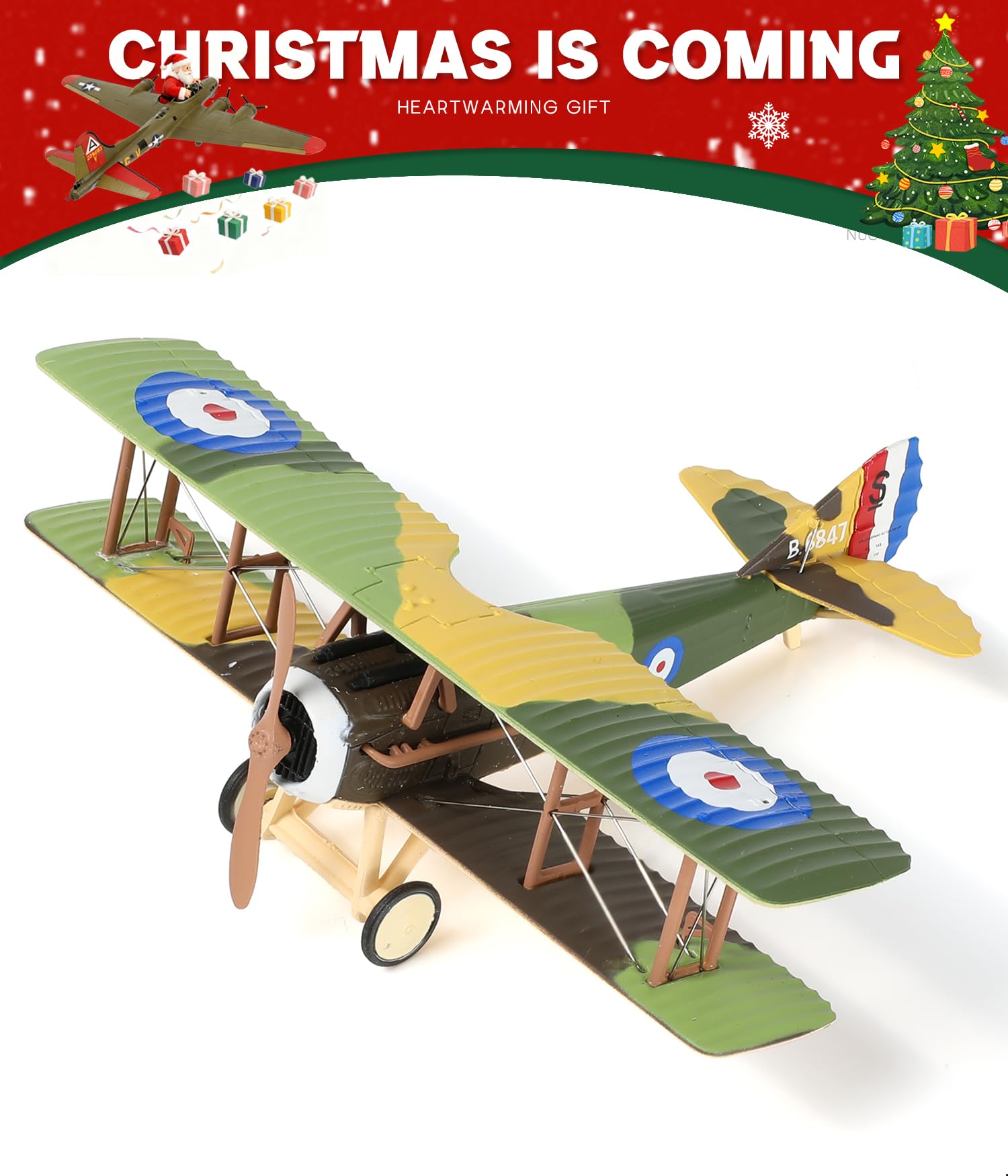 スパッド S.XIIIの航空機模型 Amazon.co.jp: NUOTIE 1/72 SPAD.S XIII クラシック戦闘機モデル WW I